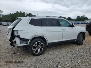 2021 Volkswagen Atlas SEL Premium with VIN 1V2TR2CAXMC505873, listed as a Copart auction lot 55989815 with 65,711 mi miles and Salvage title. Bid and sale history available at DreamBid. Image 3.