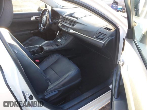 2012 Lexus CT CT 200h with VIN JTHKD5BH4C2049710, listed as a IAAI auction lot 41605855 with 170,144 mi miles and . Bid and sale history available at carsss.com. Image 5.