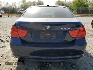2011 BMW 3 Series 328i xDrive with VIN WBAPK5G51BNN51791, listed as a Copart auction lot 53617095 with 109,988 mi miles and Salvage Title. Bid and sale history available at carsss.com. Image 6.