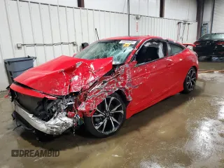 2019 Honda Civic Si with VIN 2HGFC3A52KH753798, listed as a Copart auction lot 46808585 with Not Provided miles and Salvage Title. Bid and sale history available at DreamBid. Image 1.