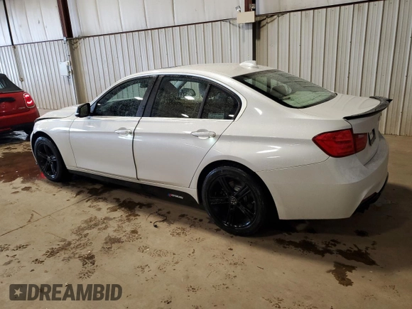 2015 BMW 3 Series 328i with VIN WBA3A5C58FF607345, listed as a Copart auction lot 58161395 with 33,011 mi miles and Salvage title. Bid and sale history available at DreamBid. Image 2.