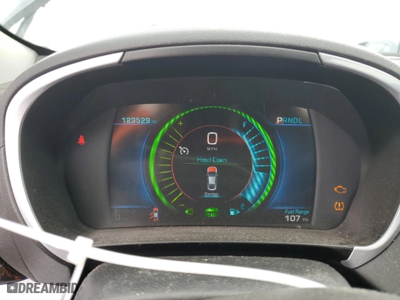 2017 Chevrolet Volt LT with VIN 1G1RC6S53HU102626, listed as a Copart auction lot 51262365 with 123,529 mi miles and Salvage Title. Bid and sale history available at carsss.com. Image 9.
