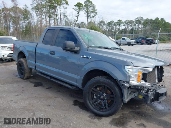 2020 Ford F-150 XL with VIN 1FTEX1CP9LKE02804, listed as a IAAI auction lot 41261391 with 95,047 mi miles and . Bid and sale history available at DreamBid. Image 1.