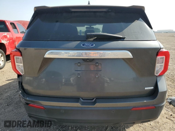 2020 Ford Explorer with VIN 1FMSK7BH9LGC37317, listed as a Copart auction lot 42526795 with 0 mi miles and Salvage Title. Bid and sale history available at carsss.com. Image 6.