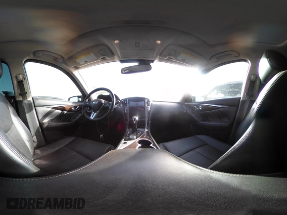 2018 Infiniti Q50 3.0t LUXE with VIN JN1EV7AR7JM432434, listed as a IAAI auction lot 41794112 with 48,666 mi miles. Bid and sale history available at carsss.com. Image 18.