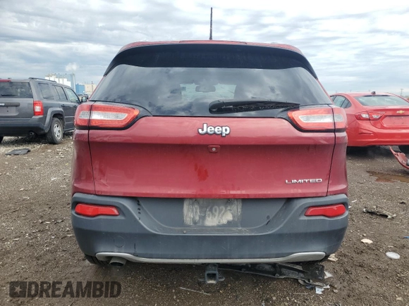 2014 Jeep Cherokee Limited z VIN 1C4PJLDB9EW262483, wystawiony jako Copart lot #54376075 z przebiegiem 151 405 mil mil oraz Szkoda całkowita • Salvage title. Historia ofert i sprzedaży dostępna na DreamBid. Obrazek 6.