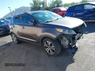 2011 Kia Sportage EX with VIN KNDPC3A21B7038029, listed as a IAAI auction lot 42819123 with 169,916 mi miles and . Bid and sale history available at DreamBid. Image 1.