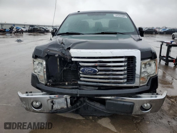 2012 Ford F-150 XL with VIN 1FTEX1CMXCFC32970, listed as a Copart auction lot 44344385 with 102,065 mi miles and Salvage Title. Bid and sale history available at DreamBid. Image 5.