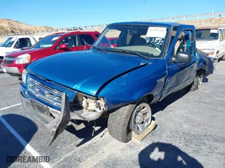 2002 Ford Ranger XL with VIN 1FTYR14U52PA18158, listed as a IAAI auction lot 41289210 with 89,255 mi miles. Bid and sale history available at carsss.com. Image 17.