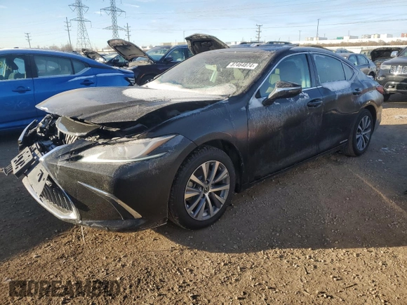 2021 Lexus ES with VIN 58ADA1C18MU013087, listed as a Copart auction lot 87464874 with 20,124 mi miles and Salvage Title. Bid and sale history available at carsss.com. Image 1.