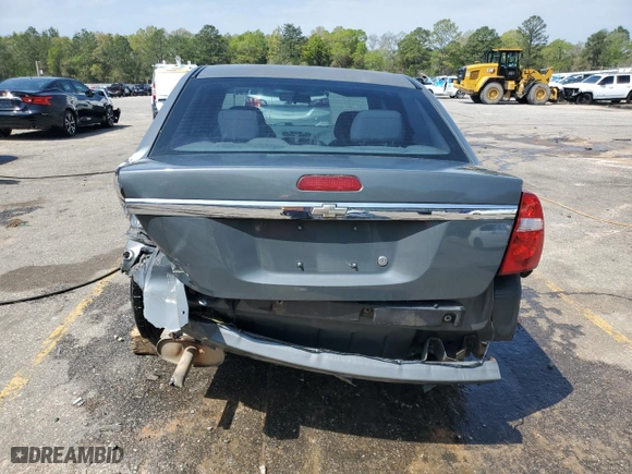 2007 Chevrolet Malibu LS w/1FL with VIN 1G1ZS58F07F308115, listed as a Copart auction lot 51440145 with 115,003 mi miles and Salvage Title. Bid and sale history available at carsss.com. Image 6.