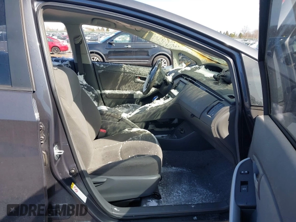 2011 Toyota Prius I with VIN JTDKN3DU7B5308913, listed as a IAAI auction lot 41793970 with 1 mi miles. Bid and sale history available at carsss.com. Image 5.