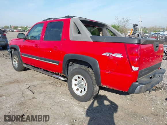 2006 Chevrolet Avalanche Z71 with VIN 3GNEK12Z66G122911, listed as a IAAI auction lot 42119853 with 256,848 mi miles. Bid and sale history available at carsss.com. Image 3.