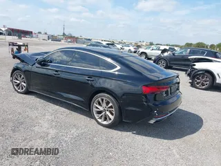 2021 Audi A5 Sportback Premium with VIN WAUABCF53MA036944, listed as a IAAI auction lot 38746591 with 35,881 mi miles. Bid and sale history available at carsss.com. Image 3.