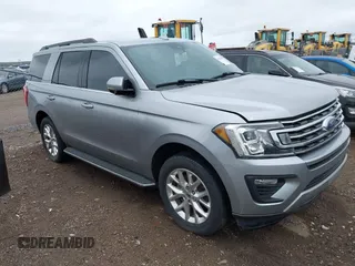2020 Ford Expedition XLT with VIN 1FMJU1HT9LEA86179, listed as a IAAI auction lot 41869419 with 90,512 mi miles and . Bid and sale history available at DreamBid. Image 1.