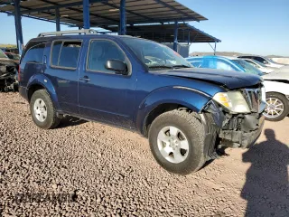 2010 Nissan Pathfinder LE with VIN 5N1AR1NB6AC629963, listed as a Copart auction lot 55097205 with 137,061 mi miles and Salvage title. Bid and sale history available at DreamBid. Image 4.