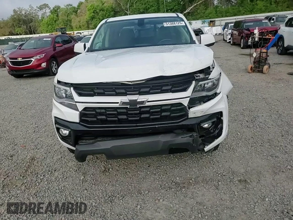 2022 Chevrolet Colorado 2WD LT with VIN 1GCGSCEA7N1153522, listed as a Copart auction lot 51388125 with 33,572 mi miles and Salvage title. Bid and sale history available at DreamBid. Image 11.