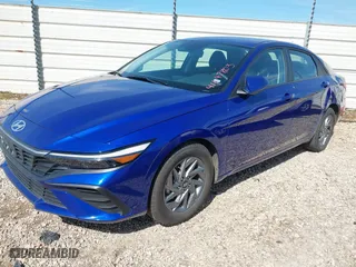 2024 Hyundai Elantra Essential with VIN KMHLM4DG9RU668803, listed as a IAAI auction lot 41647803 with 41,057 mi miles. Bid and sale history available at carsss.com. Image 17.