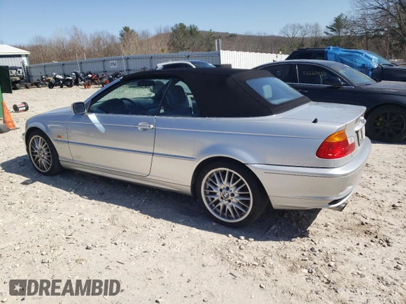 2003 BMW 3 Series 330Ci with VIN WBABS53413JU96548, listed as a Copart auction lot 53602205 with 0 mi miles and Clean Title. Bid and sale history available at carsss.com. Image 2.