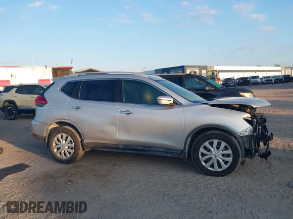 2017 Nissan Rogue S with VIN 5N1AT2MT8HC839010, listed as a IAAI auction lot 42016601 with 97,004 mi miles. Bid and sale history available at carsss.com. Image 14.