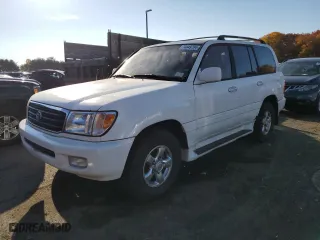 2001 Toyota Land Cruiser with VIN JTEHT05JX12015568, listed as a Copart auction lot 74849794 with 345,303 mi miles and Clean Title. Bid and sale history available at carsss.com. Image 1.