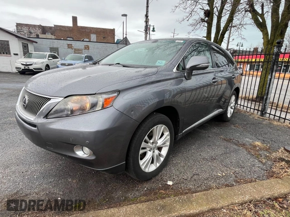 2012 Lexus RX 450h with VIN JTJZB1BA3C2406731, listed as a Copart auction lot 49782595 with 167,699 mi miles and Clean title. Bid and sale history available at DreamBid. Image 2.