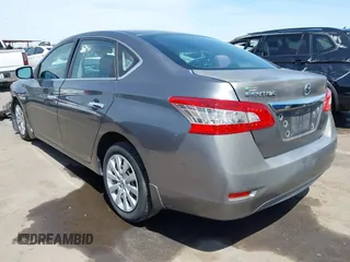 2015 Nissan Sentra S with VIN 3N1AB7AP1FY376307, listed as a IAAI auction lot 41986455 with 81,479 mi miles. Bid and sale history available at carsss.com. Image 3.
