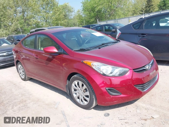 2013 Hyundai Elantra GLS with VIN 5NPDH4AE5DH202756, listed as a IAAI auction lot 42263897 with 160,770 mi miles and . Bid and sale history available at DreamBid. Image 1.
