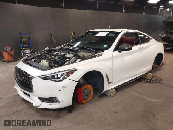 2018 Infiniti Q60 Red Sport 400 с VIN JN1FV7EL8JM631437, выставлен на аукционе IAAI как лот 42060026 с пробегом 42 810 миль миль и . История ставок и продаж доступна на DreamBid. Изображение 2.