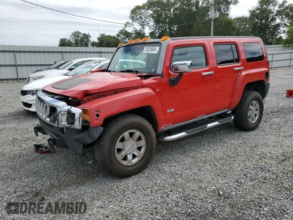 2006 Hummer H3 with VIN 5GTDN136068260233, listed as a Copart auction lot 70029684 with 252,222 mi miles and Salvage Title. Bid and sale history available at carsss.com. Image 1.