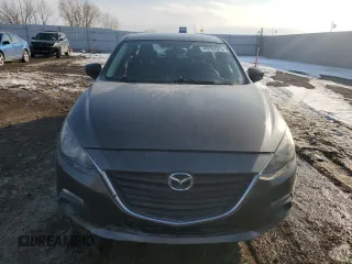2015 Mazda 3 i SV with VIN JM1BM1T74F1231241, listed as a Copart auction lot 45702375 with 216,817 mi miles and Salvage Title. Bid and sale history available at DreamBid. Image 5.