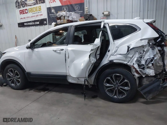 2020 Honda CR-V EX-L with VIN 5J6RW2H84LA015427, listed as a IAAI auction lot 41620657 with 62,877 mi miles. Bid and sale history available at carsss.com. Image 14.