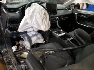 2023 Toyota RAV4 Hybrid XLE with VIN 2T3UWRFV2PW173709, listed as a Copart auction lot 44143205 with 23,050 mi miles and Salvage Title. Bid and sale history available at carsss.com. Image 8.