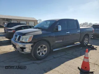 2007 Nissan Titan SE with VIN 1N6BA07A07N217594, listed as a Copart auction lot 89194135 with 180,465 mi miles and Salvage title. Bid and sale history available at DreamBid. Image 1.