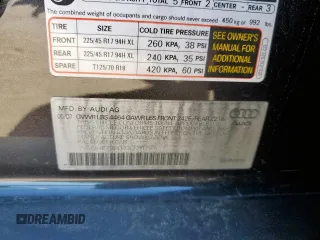 2007 Audi A3 with VIN WAUHF78P07A224785, listed as a Copart auction lot 56322665 with 125,043 mi miles and Salvage title. Bid and sale history available at DreamBid. Image 12.