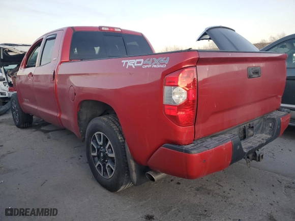 2018 Toyota Tundra 4WD SR with VIN 5TFUY5F18JX727435, listed as a Copart auction lot 85099794 with 54,942 mi miles and Salvage Title. Bid and sale history available at carsss.com. Image 2.