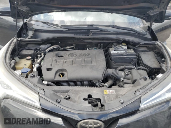 2018 Toyota C-HR XLE with VIN NMTKHMBX1JR015428, listed as a Copart auction lot 51111425 with 95,500 mi miles and Salvage Title. Bid and sale history available at carsss.com. Image 12.