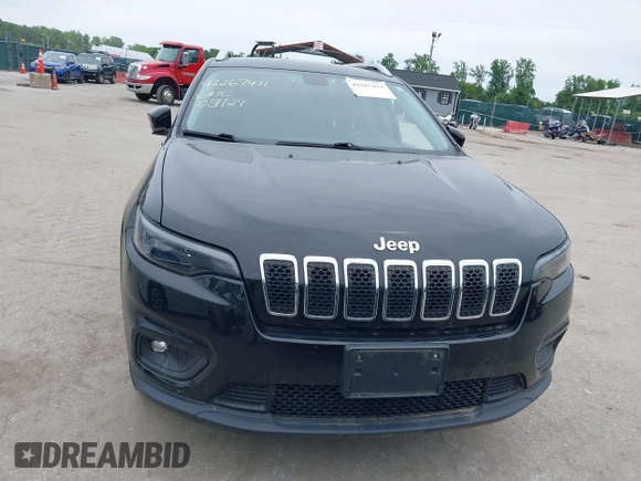 2019 Jeep Cherokee Latitude z VIN 1C4PJMCB9KD140835, wystawiony jako IAAI lot #42267411 z przebiegiem 37 743 mil mil oraz . Historia ofert i sprzedaży dostępna na DreamBid. Obrazek 12.