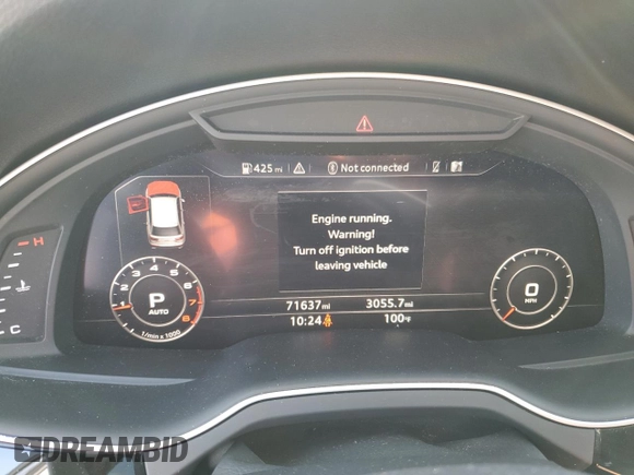 2017 Audi Q7 Premium Plus z VIN WA1LAAF79HD039916, wystawiony jako Copart lot #62238335 z przebiegiem 71 637 mil mil oraz Szkoda całkowita • Salvage title. Historia ofert i sprzedaży dostępna na DreamBid. Obrazek 9.