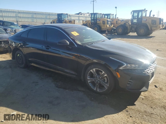 2021 Kia K5 EX with VIN 5XXG34J26MG040150, listed as a Copart auction lot 81609354 with 66,953 mi miles and Salvage Title. Bid and sale history available at carsss.com. Image 4.