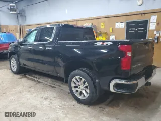 2019 Chevrolet Silverado 1500 LTZ with VIN 1GCUYGEL8KZ406032, listed as a Copart auction lot 80095884 with 42,223 mi miles and Non Repairable. Bid and sale history available at carsss.com. Image 2.