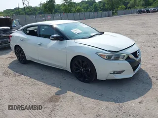2017 Nissan Maxima SL with VIN 1N4AA6AP6HC432141, listed as a IAAI auction lot 42441283 with 93,730 mi miles and . Bid and sale history available at DreamBid. Image 1.