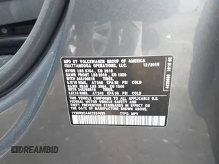 2019 Volkswagen Atlas SE with VIN 1V2DR2CA4KC524033, listed as a IAAI auction lot 42104613 with 97,362 mi miles and . Bid and sale history available at DreamBid. Image 9.