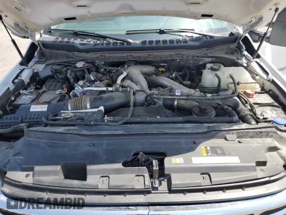 2024 Ford F-350 XL with VIN 1FT8W3DT1RED53094, listed as a Copart auction lot 55148685 with 20,582 mi miles and Clean Title. Bid and sale history available at DreamBid. Image 11.