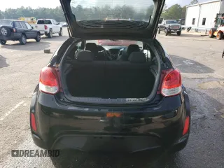 2012 Hyundai Veloster w/Red Int with VIN KMHTC6ADXCU063897, listed as a Copart auction lot 82100474 with 191,493 mi miles and Salvage title. Bid and sale history available at DreamBid. Image 6.
