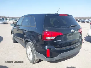 2014 Kia Sorento LX with VIN 5XYKT3A63EG421961, listed as a IAAI auction lot 41752398 with 1 mi miles. Bid and sale history available at carsss.com. Image 3.