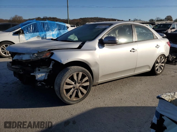 2013 Kia Forte SX with VIN KNAFW4A32D5656442, listed as a Copart auction lot 83443284 with 139,786 mi miles and Salvage Title. Bid and sale history available at carsss.com. Image 1.