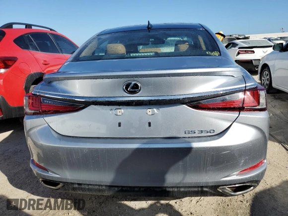 2022 Lexus ES with VIN 58AFZ1B11NU134399, listed as a Copart auction lot 75900344 with 5,230 mi miles and Non Repairable. Bid and sale history available at carsss.com. Image 6.