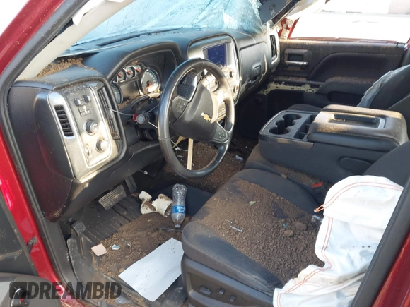 2018 Chevrolet Silverado 1500 LT with VIN 3GCUKREC4JG386597, listed as a IAAI auction lot 41355322 with Not Provided miles. Bid and sale history available at carsss.com. Image 5.