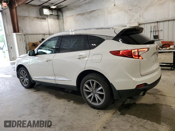 2019 Acura RDX Technology with VIN 5J8TC2H5XKL011039, listed as a Copart auction lot 61411585 with 142,011 mi miles and Salvage title. Bid and sale history available at DreamBid. Image 2.